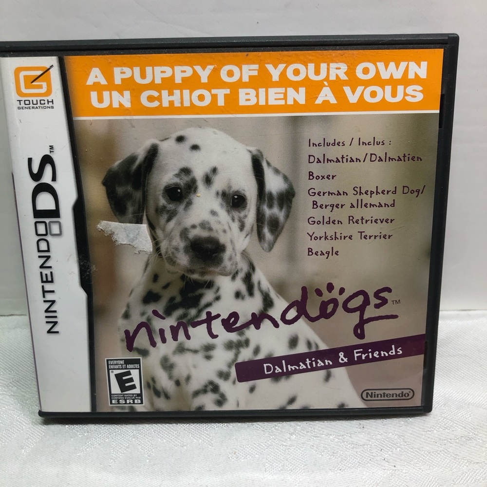 Nintendog : Dalmatian & Friends (Nintendo Ds, 2008) Tested complete